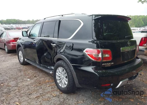 2017 Nissan Armada Sv from USA, damaged, VIN JN8AY2ND8H9004460